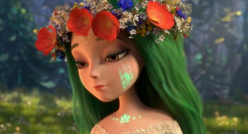Starting today, the first teaser to Mavka. The Forest Song animation film will be shown in Ukrainian cinemas; on the Internet, it has already been viewed by over a million people worldwide